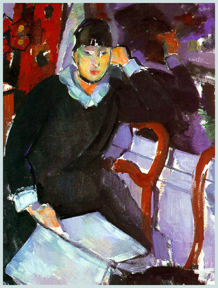  Rik Wouters seated woman - Canvas Art Print