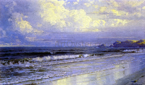  William Trost Richards Second Beach, Newport - Canvas Art Print