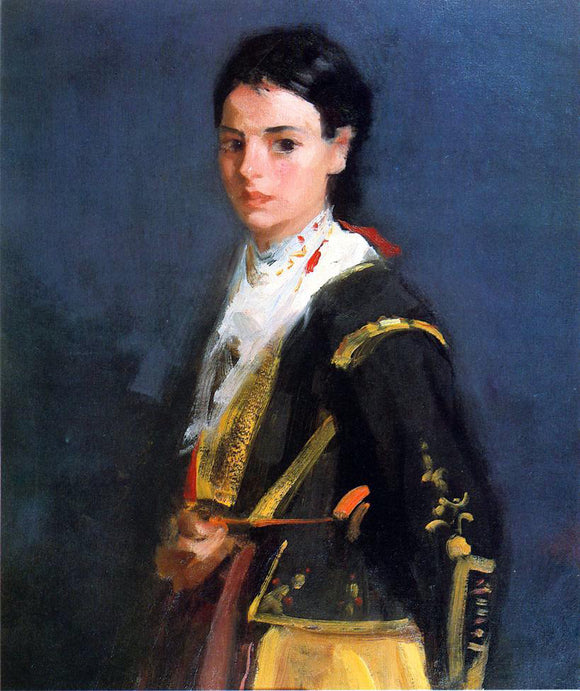  Robert Henri Segovia Girl, Half-Length - Canvas Art Print