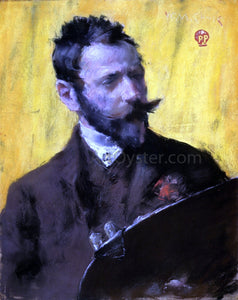  William Merritt Chase Self Portrait - Canvas Art Print