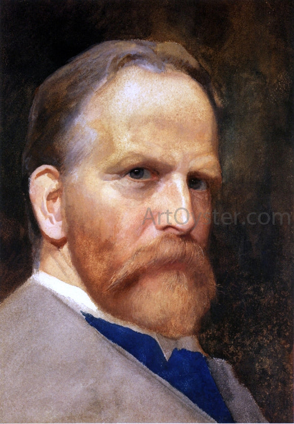 James Wells Champney Self Portrait - Canvas Art Print
