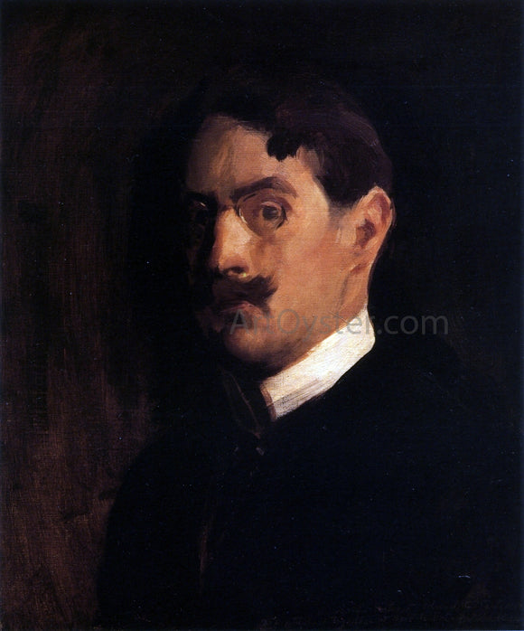  Edmund Tarbell Self Portrait - Canvas Art Print