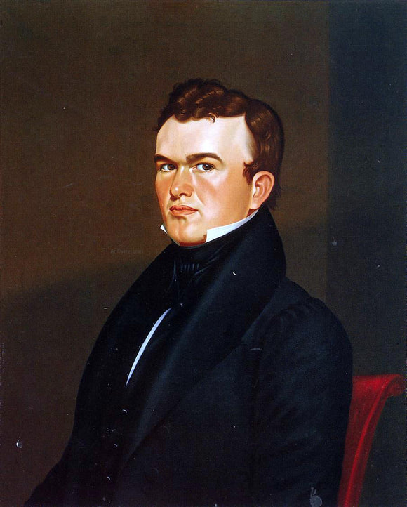  George Caleb Bingham Self Portrait - Canvas Art Print