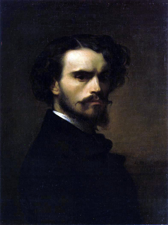  Alexandre Cabanel Self Portrait - Canvas Art Print