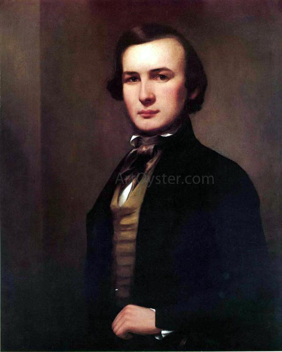  George Henry Durrie Self Portrait - Canvas Art Print