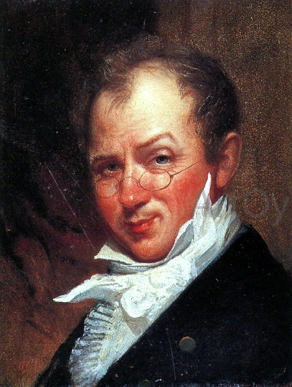  David Johnson Self Portrait in Colonial Dress - Canvas Art Print