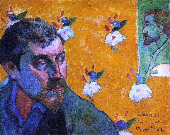  Paul Gauguin Self Portrait, Les Miserables - Canvas Art Print