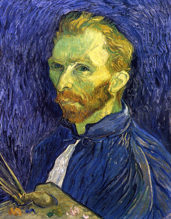  Vincent Van Gogh Self Portrait with Pallette - Canvas Art Print