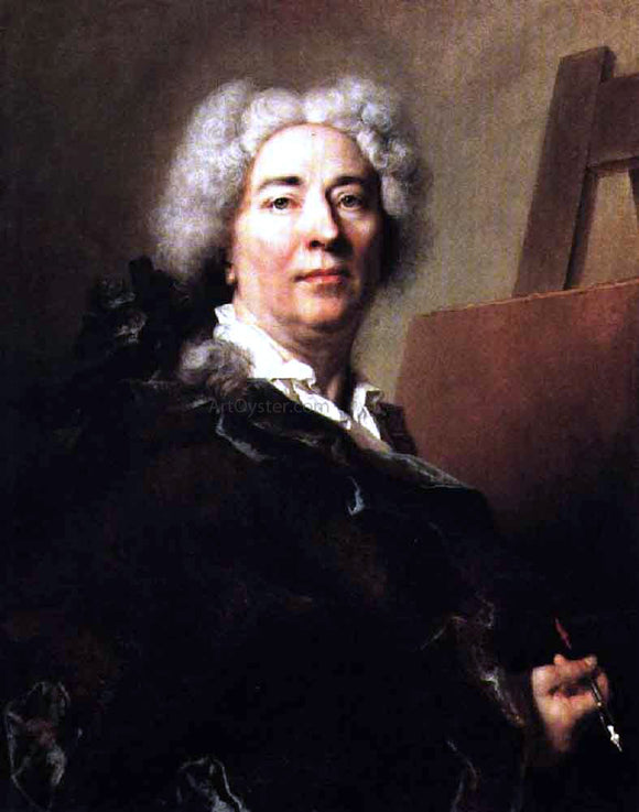  Nicolas De Largilliere Self-Portrait - Canvas Art Print