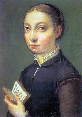  Sofonisba Anguissola Self-Portrait - Canvas Art Print