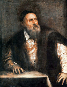  Titian Self-Portrait - Canvas Art Print