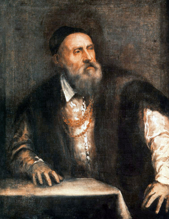  Titian Self-Portrait - Canvas Art Print