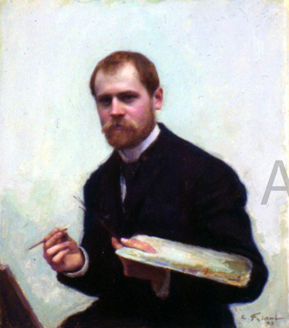  Emile Friant Self-Portrait - Canvas Art Print