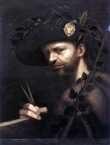  Giovan Paolo Lomazzo Self-Portrait - Canvas Art Print
