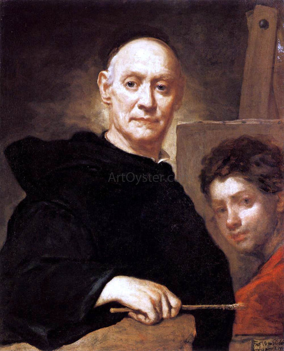  Giuseppe Vittore Fra Galgario  Ghislandi Self-Portrait - Canvas Art Print
