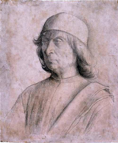  Gentile Bellini Self-Portrait - Canvas Art Print