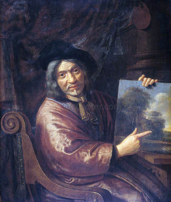  Pieter Jansz. Van Asch Self-portrait - Canvas Art Print