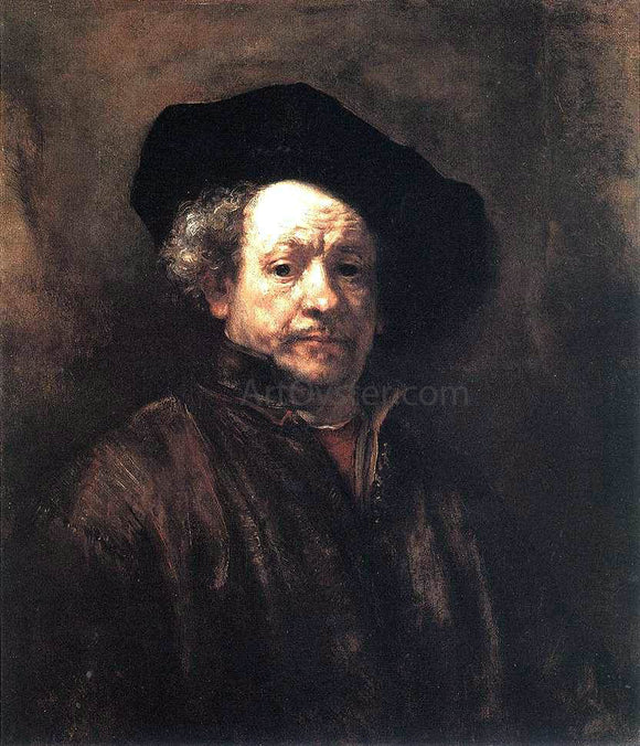  Rembrandt Van Rijn Self-Portrait - Canvas Art Print