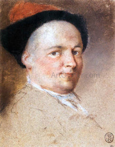  Nicolas Vleughels Self-Portrait - Canvas Art Print