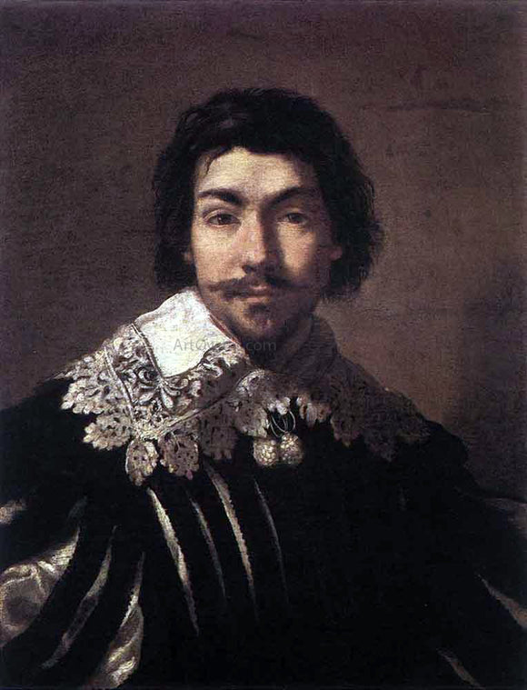  Jacques De L'Estin Self-Portrait - Canvas Art Print