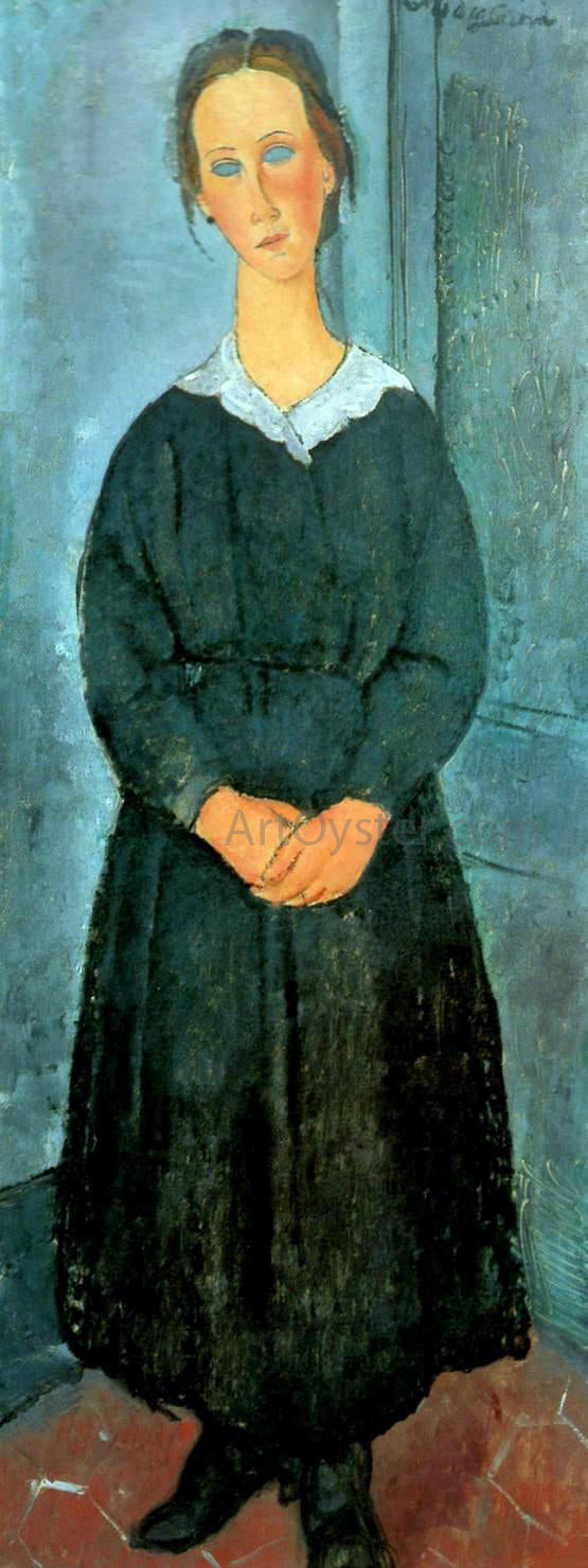  Amedeo Modigliani Servant Girl - Canvas Art Print