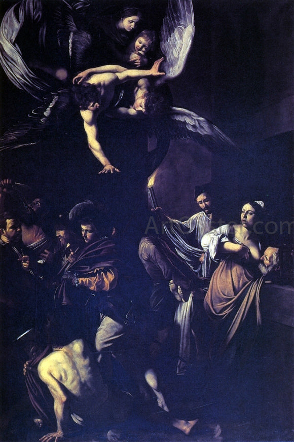 Caravaggio Seven Works of Mercy - Canvas Art Print
