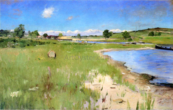  William Merritt Chase Shinnecock Hills from Canoe Place, Long Island - Canvas Art Print