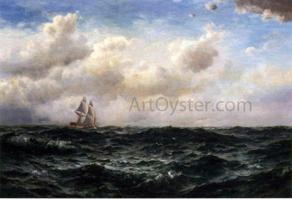  Edward Moran Ship at Sea - Canvas Art Print