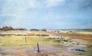  William Merritt Chase Shore Scene - Canvas Art Print