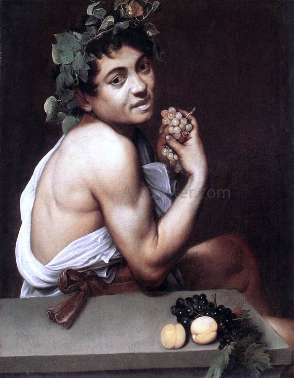  Caravaggio Merisi Sick Bacchus - Canvas Art Print