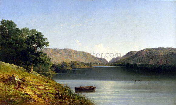 John Williamson Silent Lake - Canvas Art Print