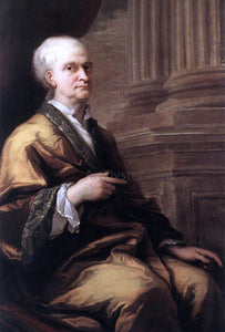  Sir James Thornhill Sir Isaac Newton - Canvas Art Print