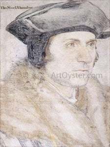  The Younger Hans Holbein Sir Thomas More - Canvas Art Print