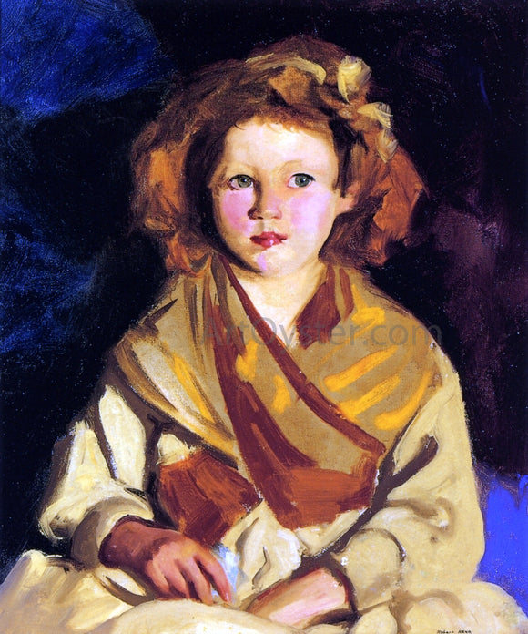  Robert Henri Sissy in Yellow - Canvas Art Print