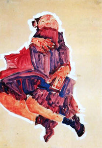  Egon Schiele Sleeping Child - Canvas Art Print