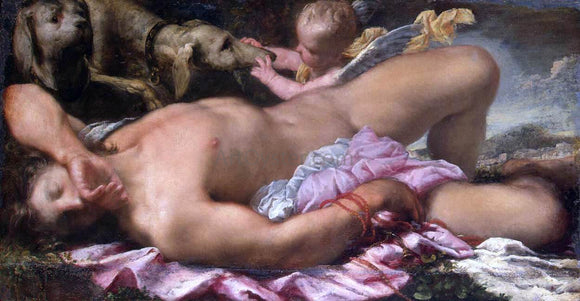  Pietro Liberi Sleeping Endymion - Canvas Art Print