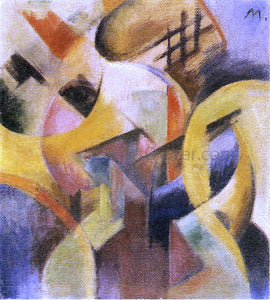  Franz Marc Small Composition I - Canvas Art Print