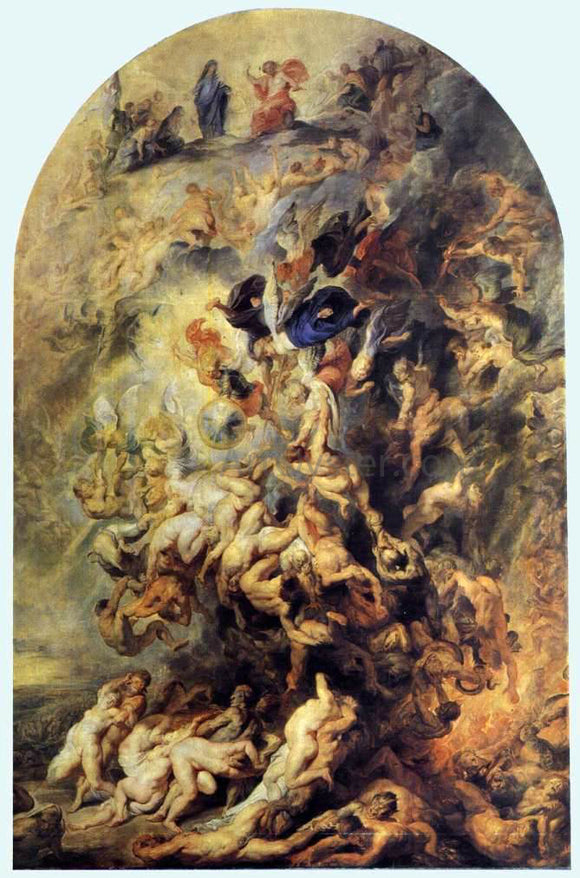  Peter Paul Rubens Small Last Judgement - Canvas Art Print