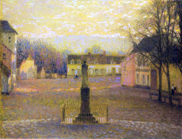  Henri Le Sidaner A Small Villa in Afternoon - Canvas Art Print