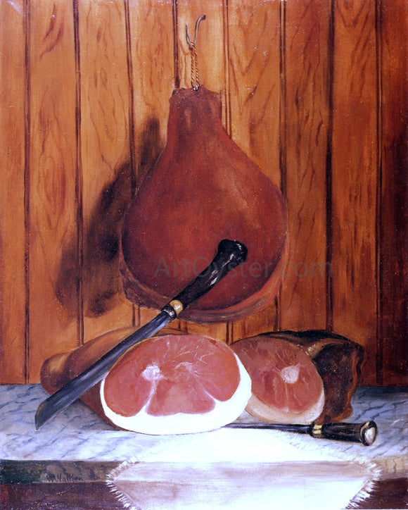  William Aiken Walker Smoked Ham at the Bonnie Crest Inn, North Carolina - Canvas Art Print