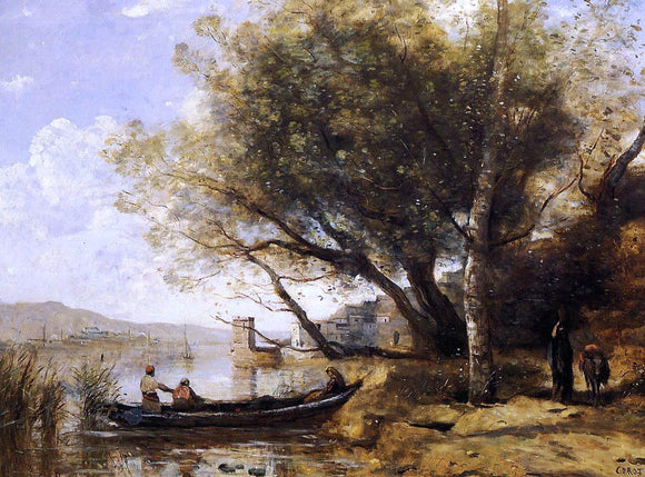 Jean-Baptiste-Camille Corot Smyrne-Bornabat - Canvas Art Print