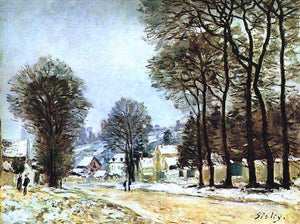  Alfred Sisley Snow at Louveciennes - Canvas Art Print