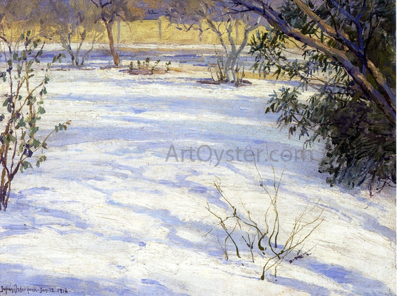  Julian Onderdonk Snow Scene - Canvas Art Print