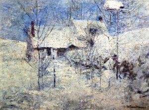  John Twachtman Snowbound - Canvas Art Print