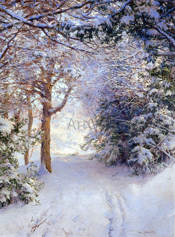  Walter Launt Palmer Snowy Landscape - Canvas Art Print