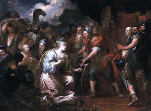  Pietro Dandini Solomon and the Queen of Sheba - Canvas Art Print