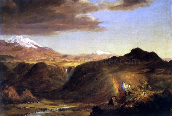  Frederic Edwin Church South American Landscape - Canvas Art Print