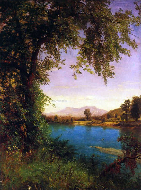  Albert Bierstadt South and North Moat Mountains - Canvas Art Print
