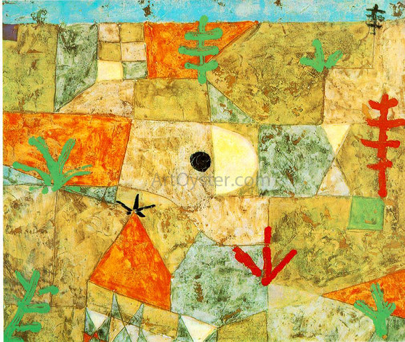  Paul Klee Southern Gardens - Canvas Art Print