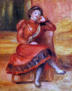  Pierre Auguste Renoir Spanish Dancer in a Red Dress - Canvas Art Print